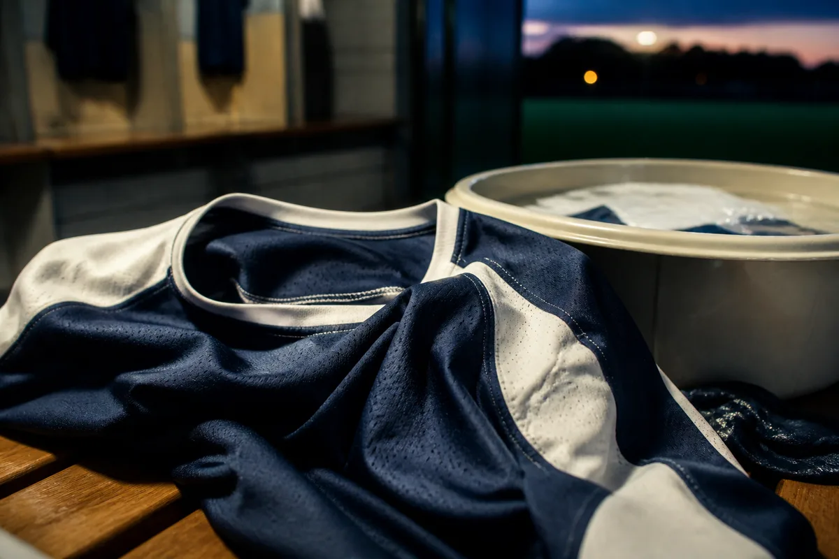 Laver un maillot de foot sans l'abîmer