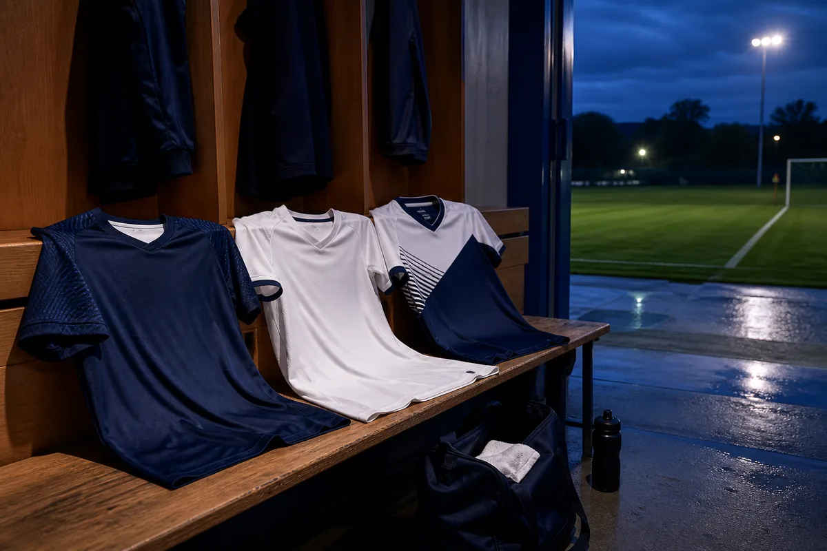 Maillot domicile, extérieur, third : qui est quoi