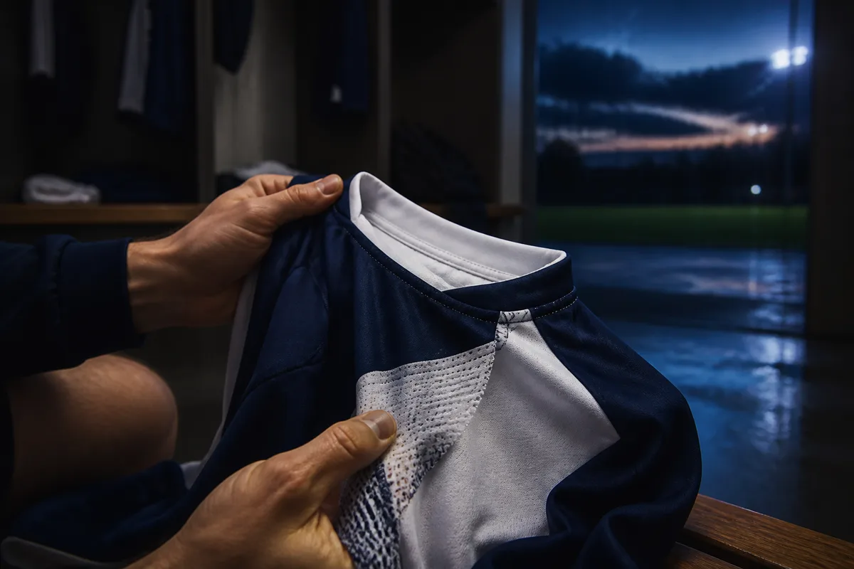 Reconnaître un maillot contrefait
